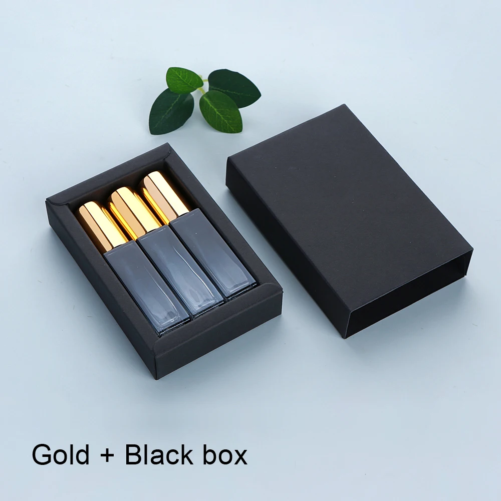 gold black box