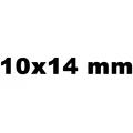 10x14 mm