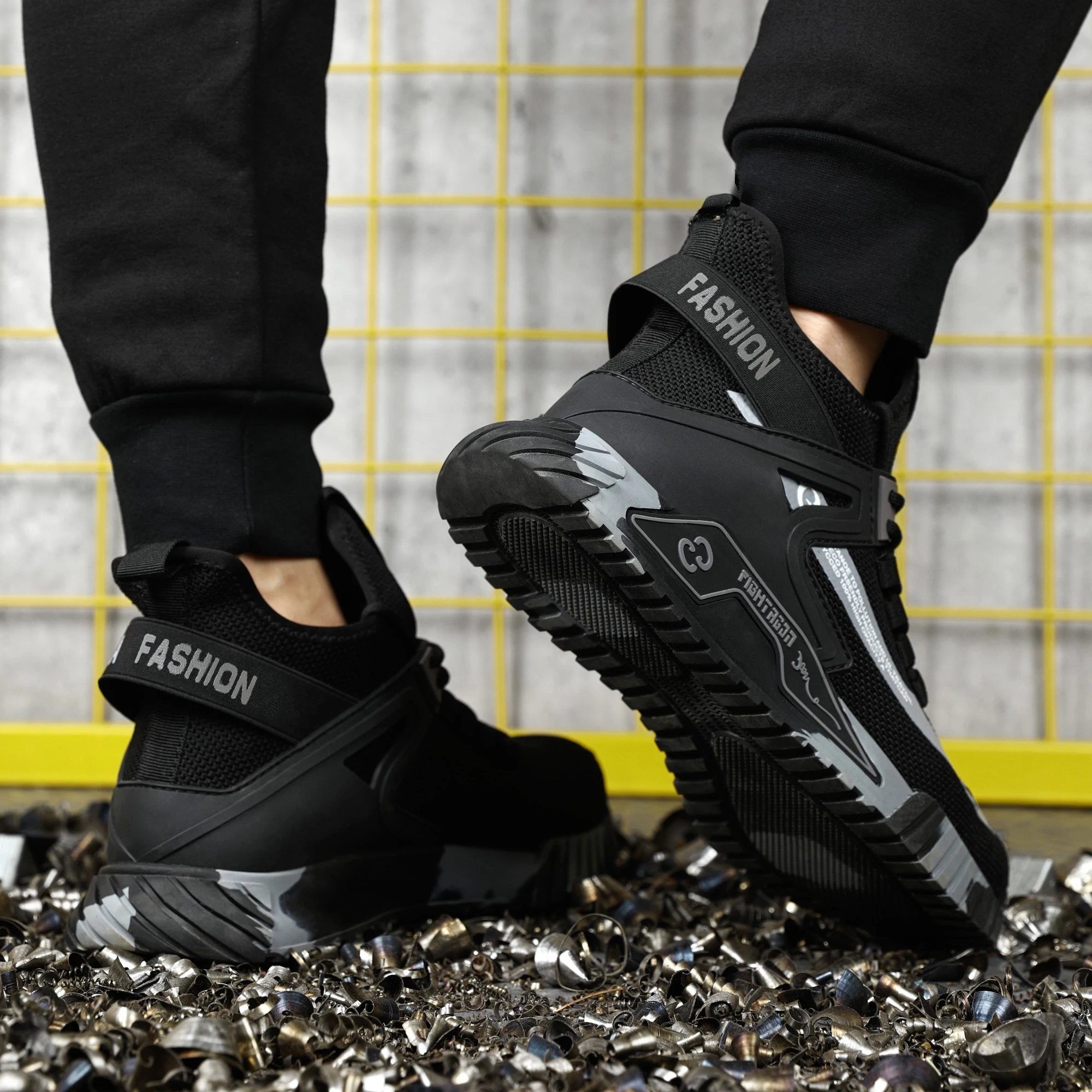Steel Toe Anti-Smash Safety Work Shoes for Men: 5