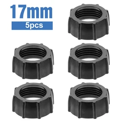 Set of 5 Bracket Nuts for Car Phone Stand Holders (Black)