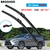 Car Wiper Blade For Lexus RX350 26"+21" 2016-2021 Auto Windscreen Windshield Wipers Blades Window Wash Fit Push Button Arm 1