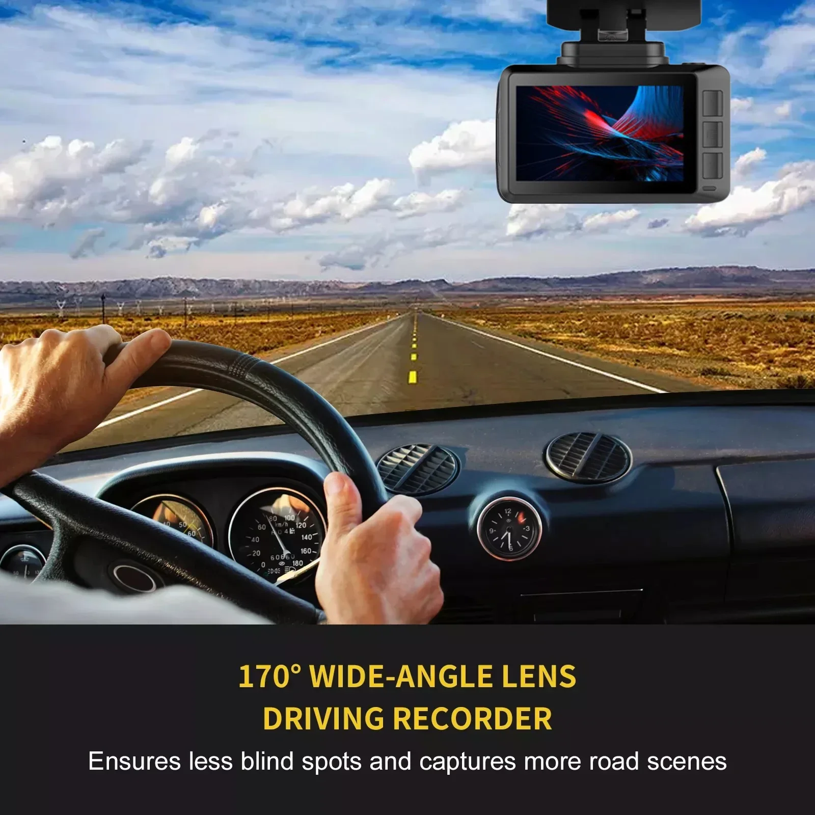 ڵ ī޶  ķ, 4K GPS , 24 ð  ,   ĸ Dvrs ߰ ð