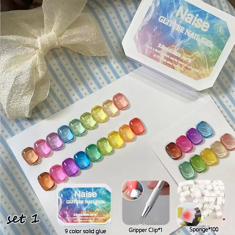 Summer Candy Jelly Color Nail Polish Gel - Vibrant & Transparent Shades, Overlay-Ready