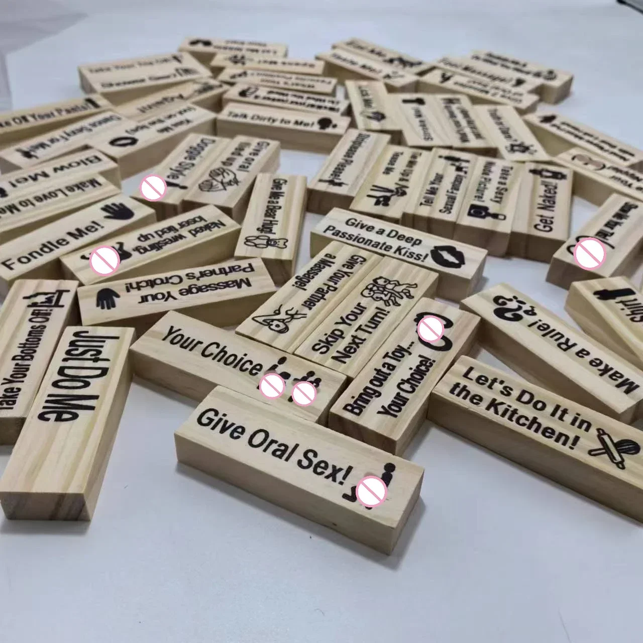 Block Tower Гра Пара Діяльність Дата Ніч Ідеї Валентина Акробатична вежа Складання блоків Гра для дорослих Пари Нічна вечірка