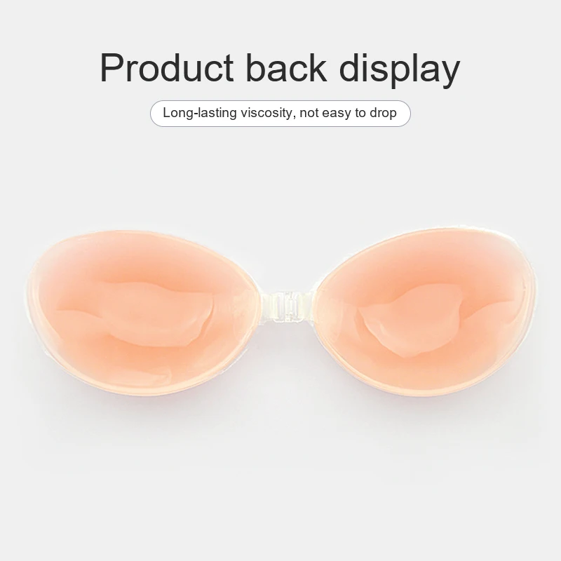 A-EE Cup Teardrop Self-adhesive Silicone Breast Forms False Boobs Bra  Enhancers