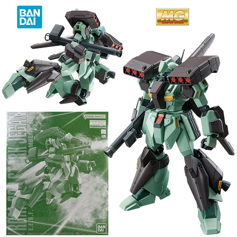 

Bandai PB MG RGM-89S Stark Jegan 1/100 18Cm Anime Original Action Figure Gundam Model Kit Assemble Toy Birthday Gift Collection