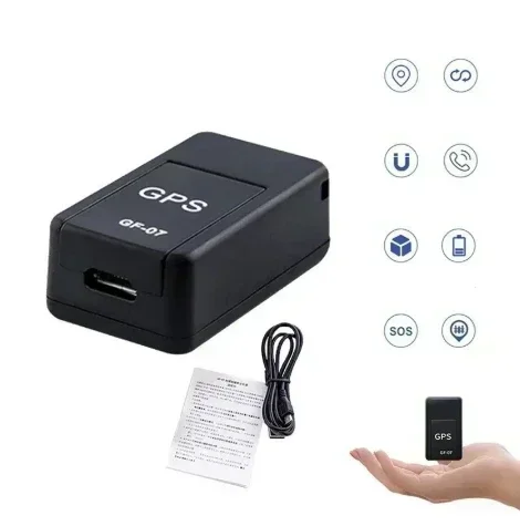 GPS 추적기 장치, GSM 미니 실시간 추적 로케이터, 자동차 오토바이 리모컨 추적 모니터, GF07, 5 개, 신제품