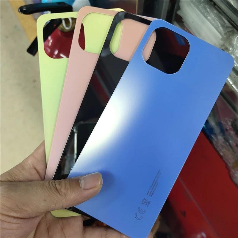 

Задняя крышка для Xiaomi Mi 11 Lite 5G Стеклянная Крышка батарейного отсека