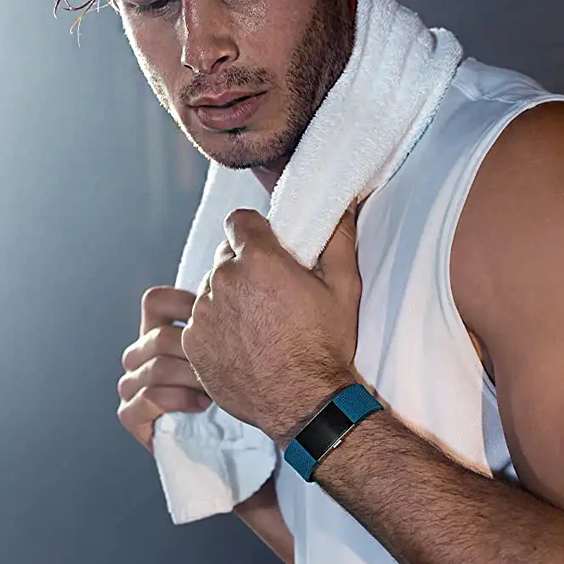 Fitbit Charge 2 smart wristband heart rate monitoring exercise pedometer fitness sleep call notification GPS IOS Android 5