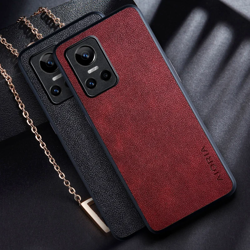 Retro Business PU Leather Phone Case - Elegant Design