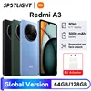 Global Version Xiaomi Redmi A3 Smartphone 64GB / 128GB ROM 6.71" Dot Drop display MediaTek Helio G36 5000mAh Battery 8MP Camera 1