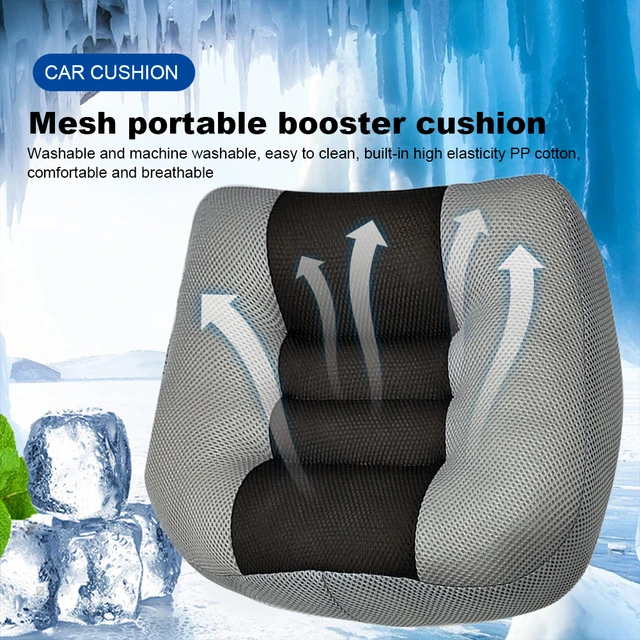 Car Seat Cushion Breathable Air Flow Seat Pad Mesh Portable Seat