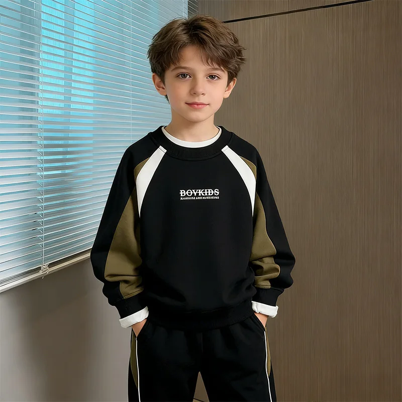 57165-b40be3.jpg Tracksuit Set (Boys Sport Sweatshirt & Pants)