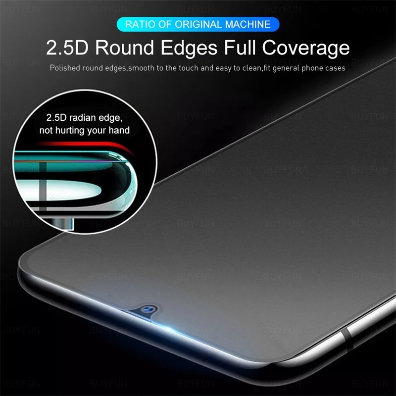 2PCS 9D Frosted Matte Protective Glass For Motorola Moto G54 G84 5G G14 4G G 54 84 14 Anti-Fingerprint Screen Protector 9H Film