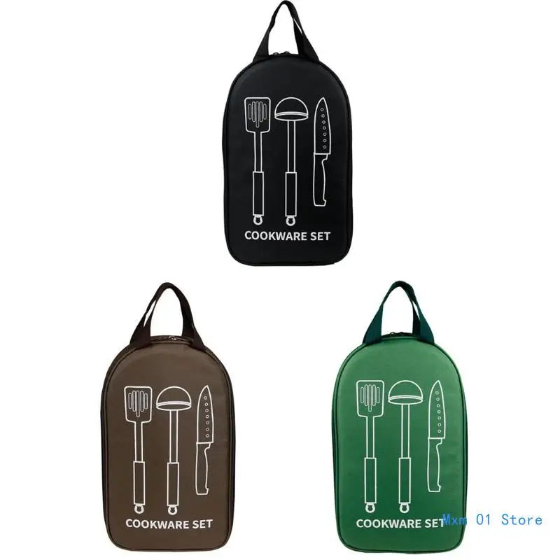 

Посуда для переноски, чехол для кемпинга, пешего туризма, сумка для хранения посуды, портативный органайзер для принадлежностей