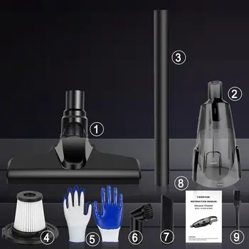 Cordless Handheld Vacuum Cleaner for Home, Car, Pet Hair - Compatible with 20V Batteries (Tool Only) 6
