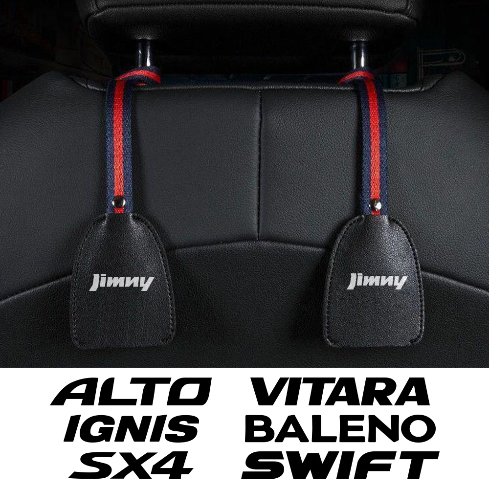 1pcs Car Seat Headrest Hanger Hook For Suzuki Jimny Swift Grand Vitara