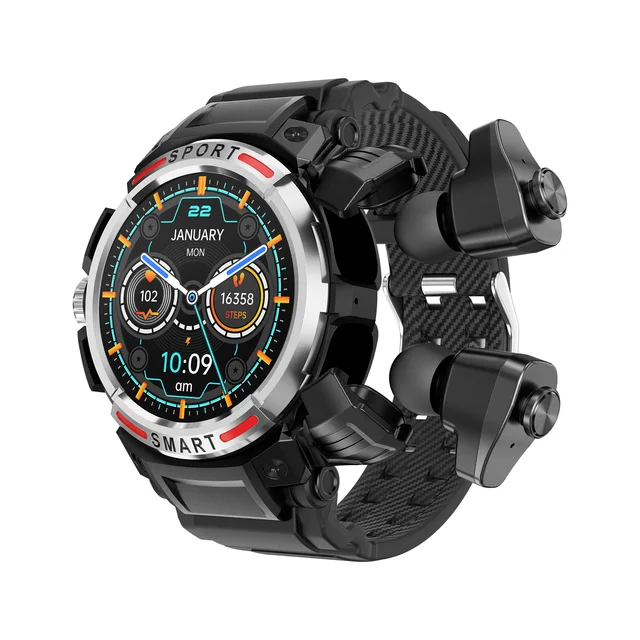 GT113 Smart Watch ブラック 美しく