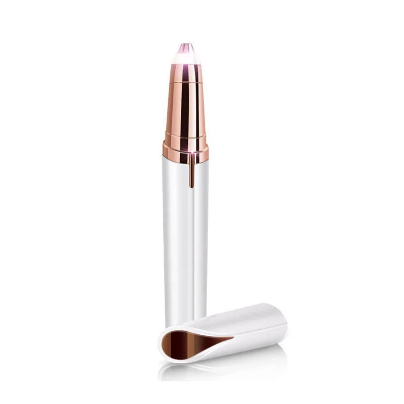 1PCS Electric Eyebrow Trimmer Women's Eyebrow Pencil Automatic Brow Trimming Knife Shaving Nose Hair Removal Beauty Scraper 3