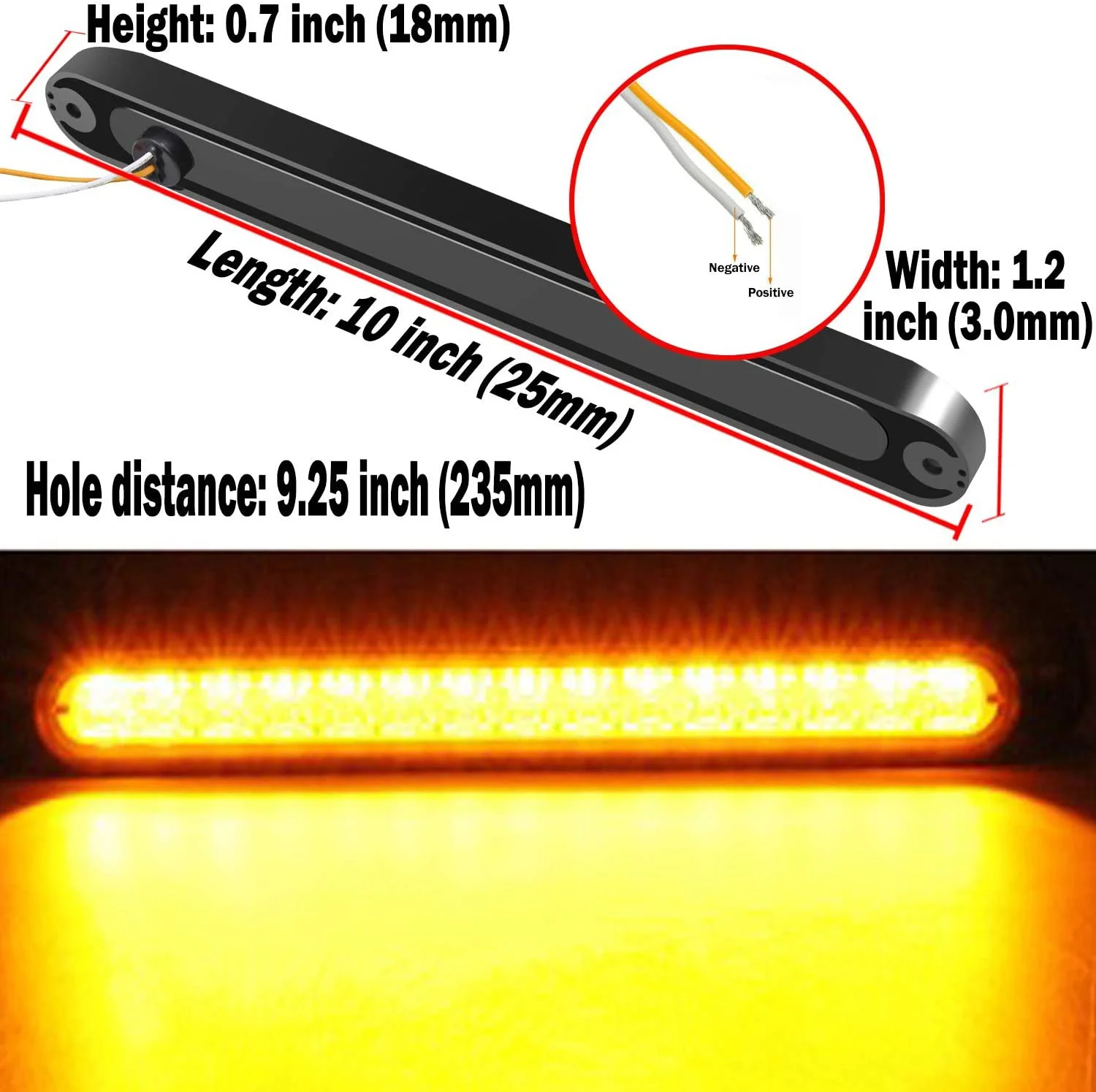 ƮϷ Ʈ Ʈ Ⱦ  LED     극ũ  Ʈ  Ʈ Lights12V-24V 15 LED 4/3/2/1PCS
