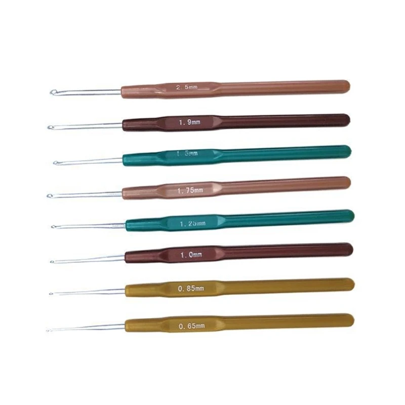 crochets pour main arthritique, aiguille à Crochet pour dentelle, 8/10 pièces 5 crochets pour main arthritique, aiguille à Crochet pour dentelle, 8/10 pièces 5