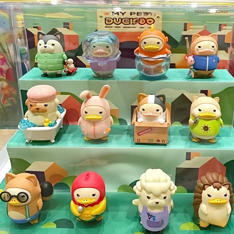 Duckoo мой питомец История игрушки экшн-фигурки милая кукла кавайная Коллекционная модель настольное украшение детские подарки на день рождения