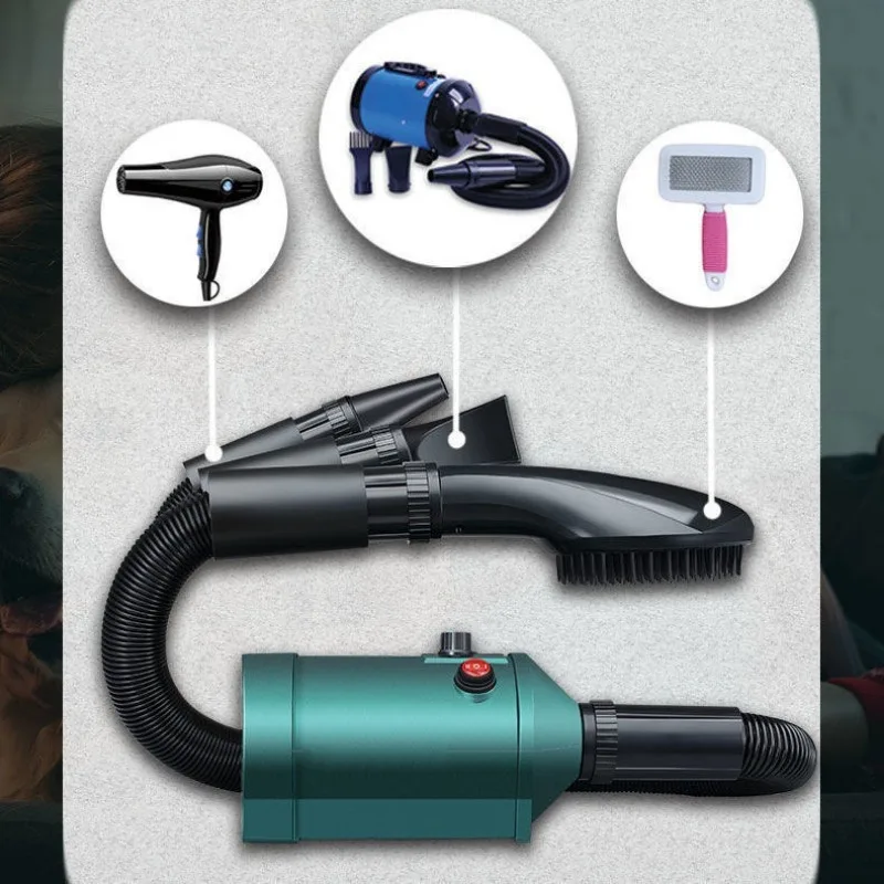 Pet water dryer dog high power drying box hair dryer large dog small cat blow household hair