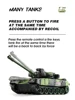 RC Tank Military 7CH War Battle M1 Leopard 2 United States Remote Control Toy Car Tank Model Electric Toys for Boy 2.4G Children 2