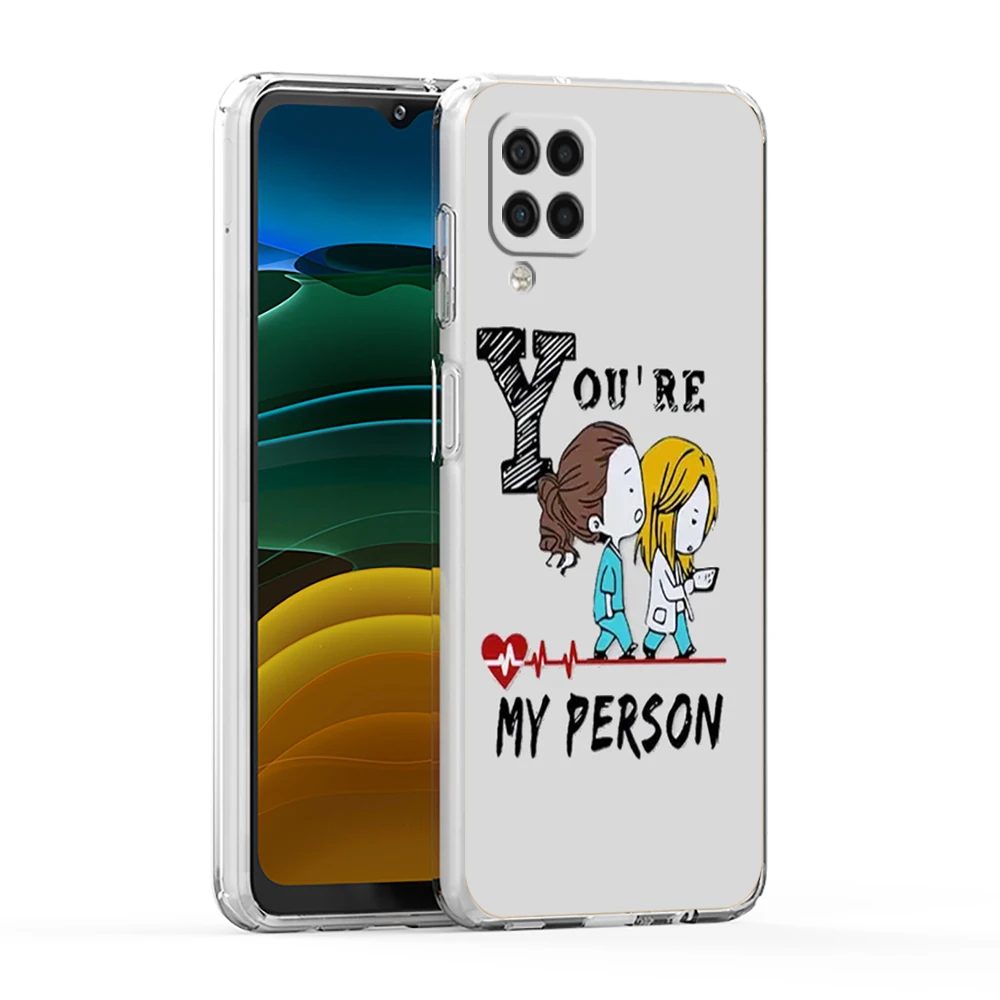 Grey's Anatomy You Are My Person Inspirational Phone Case