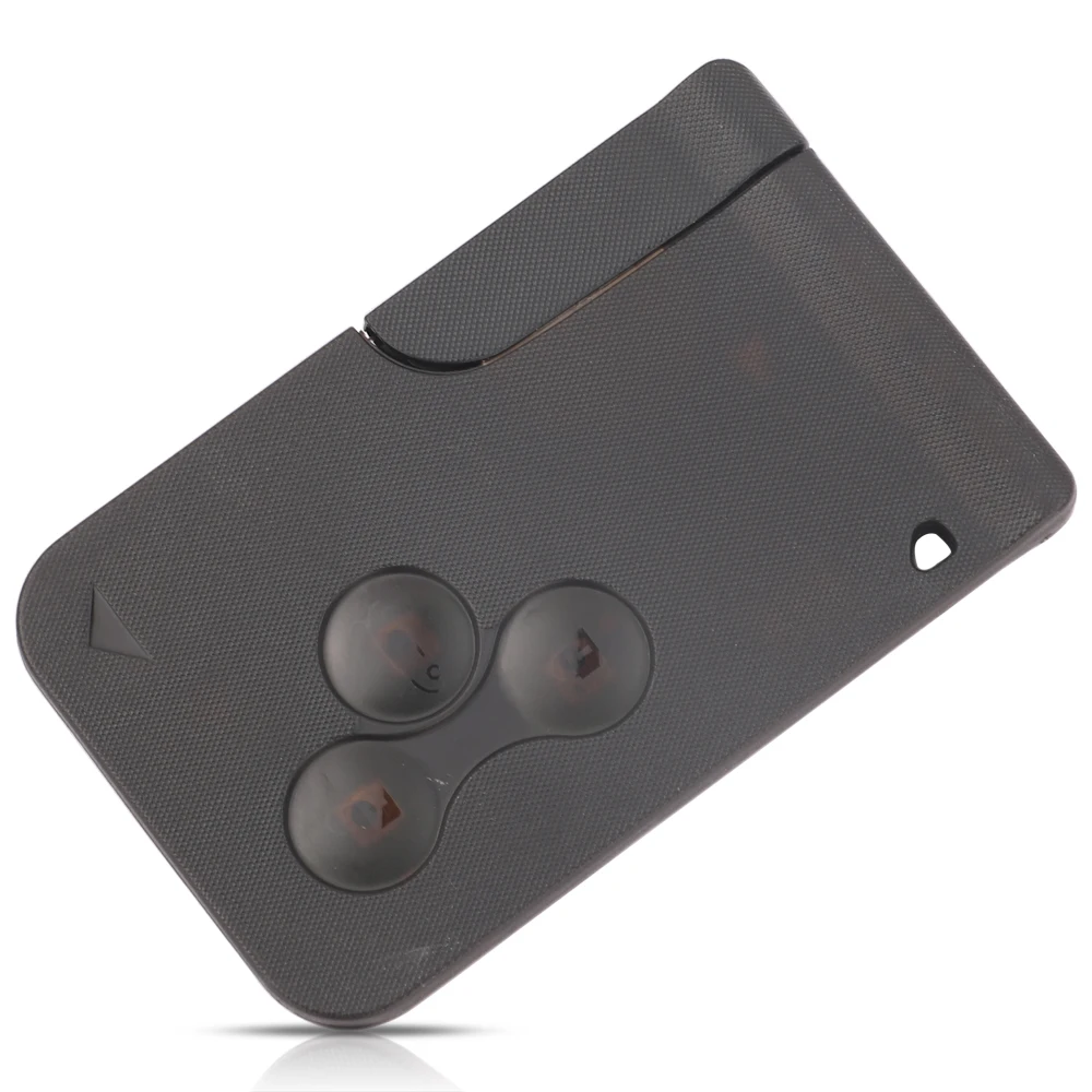 Jingyuqin 10 teile/los 433 Mhz ID46 PCF7947 Chip & Insert Kleine Klinge Fernbedienung Smart Key Karte für Renault Megane Scenic Grand 3 taste – Detail 4