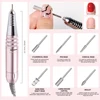 35000RPM Professional Low Noise Nail Drill Rechargeable Nail Art Electric Nail Drill Set Nail Art Tools Suitable for Home Nail 6