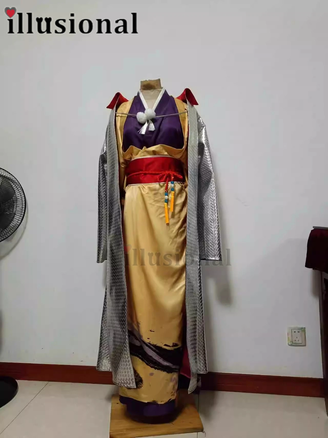 Illusional Custom Size Made Fate Samurai Residuo Gilgamesh Cosplay Costume Kimono Game