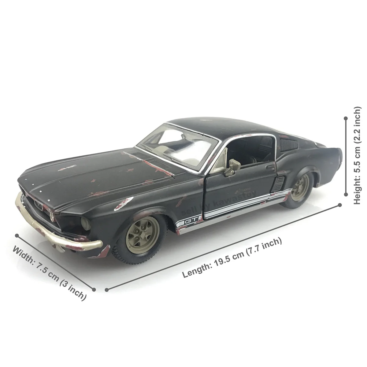 Maisto 1:24スケール1967フォードマスタングgtダイキャスト