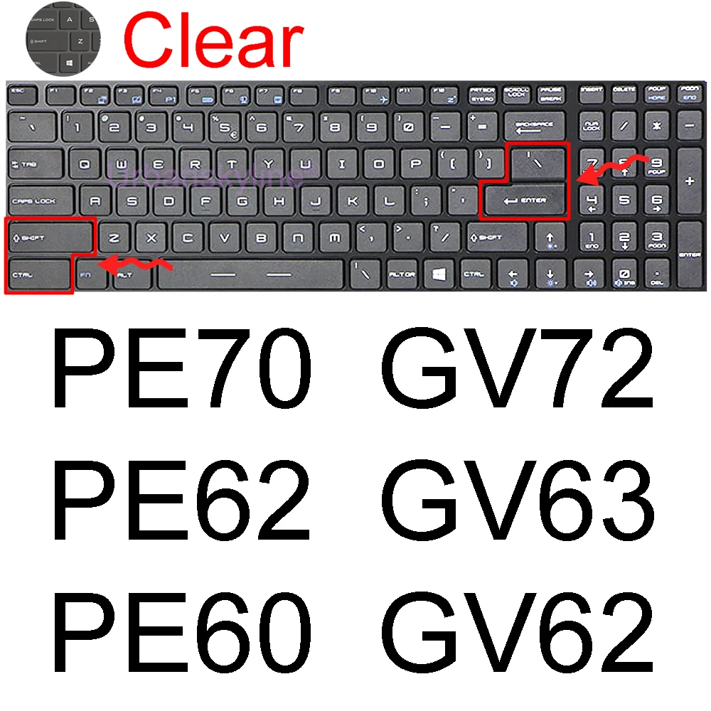 Premium Silicone Laptop Keyboard Cover and Skin Case
