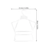 10 Pcs Children's Suit Hanger Kids Hangers Baby Clothes Clothing Support Newborn Plastic 2