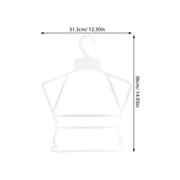 10 Pcs Children's Suit Hanger Kids Hangers Baby Clothes Clothing Support Newborn Plastic 2