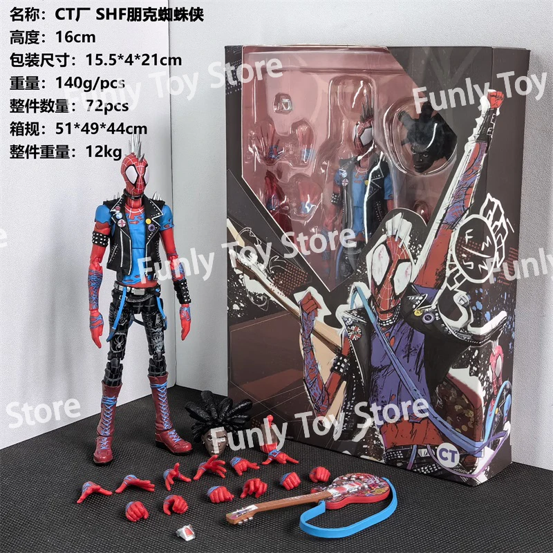 In Stock Ct Toys Spiderman Figure Spider-Punk Spider-Man