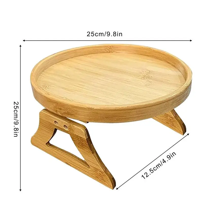 Couch Arm Table Sofa Tray Couch Tray Sofa Arm Clip Table Food Trays For  Eating On Couch Foldable Bamboo Wood Couch Tray Ideal