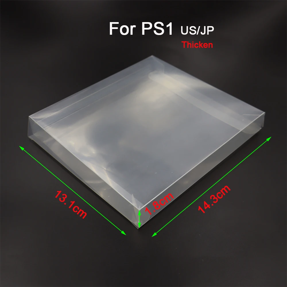 Premium 6-Pack Game Card Display Protector Set - Dustproof PET Cases