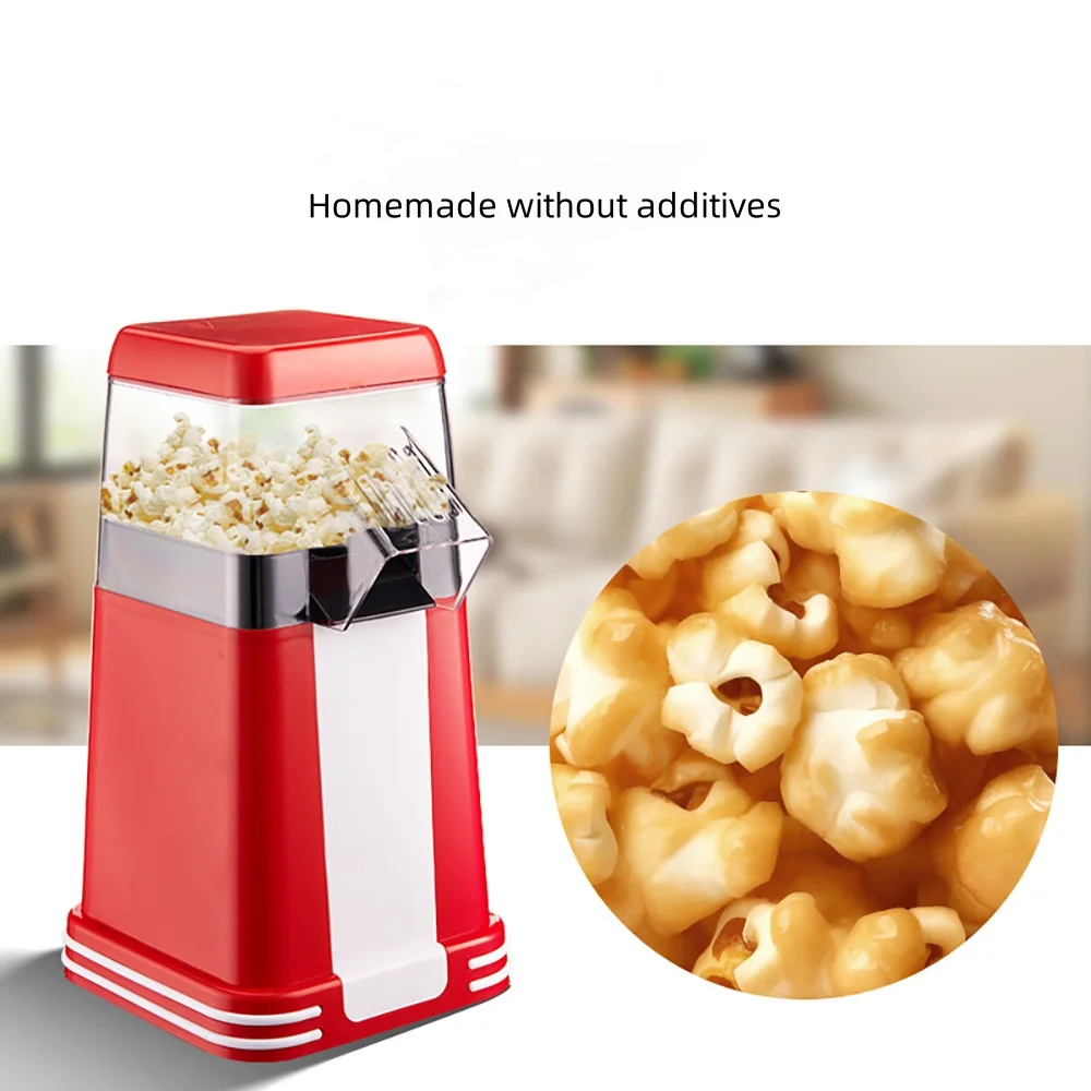Popcorn Machine Fully Automatic Popcorn Machine Small Hot Air Electric Healthy Oil Free