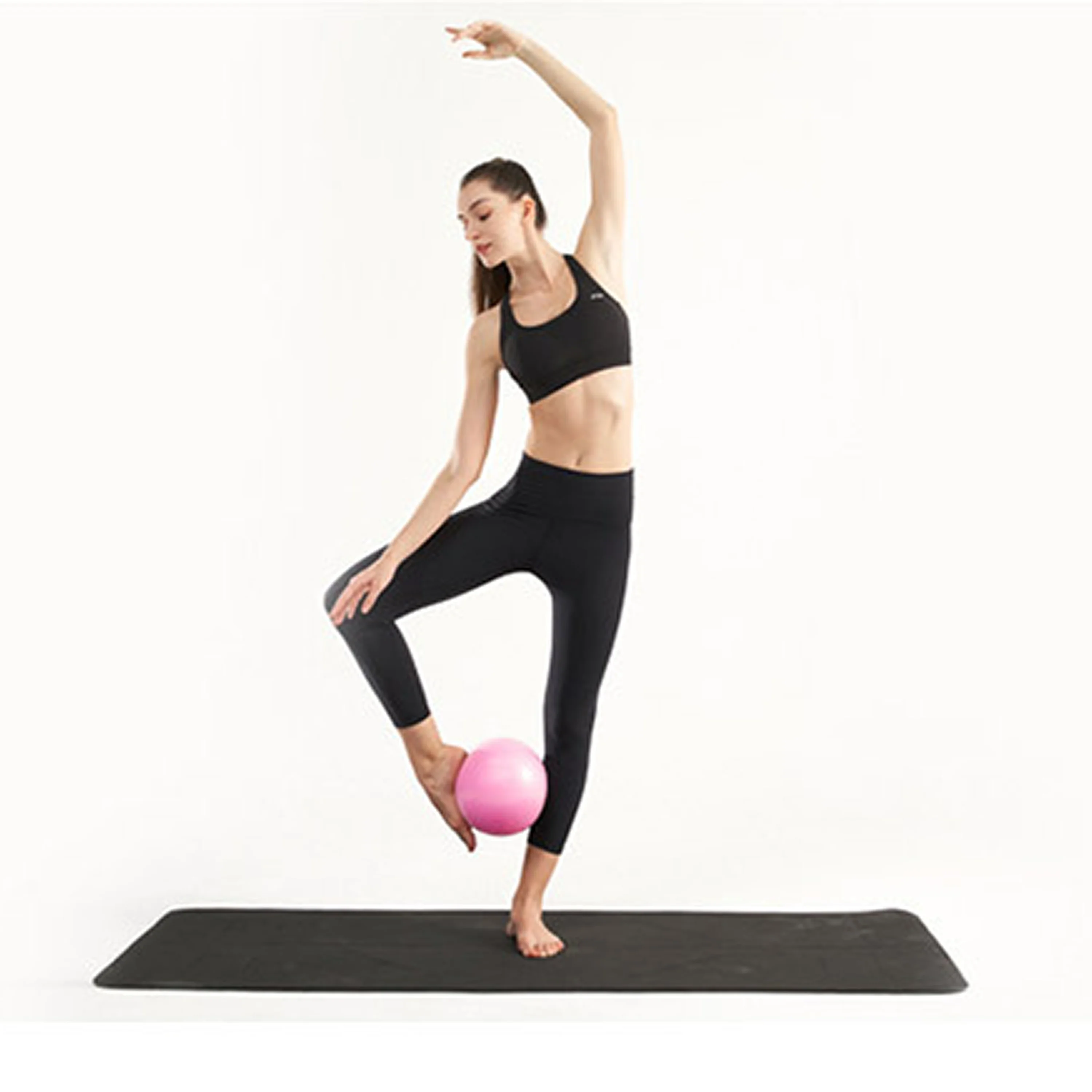 Yoga ball Yoga Pilates Thickened Explosion-proof 25cm Mini Scrub Fitness Sports Balance Ball