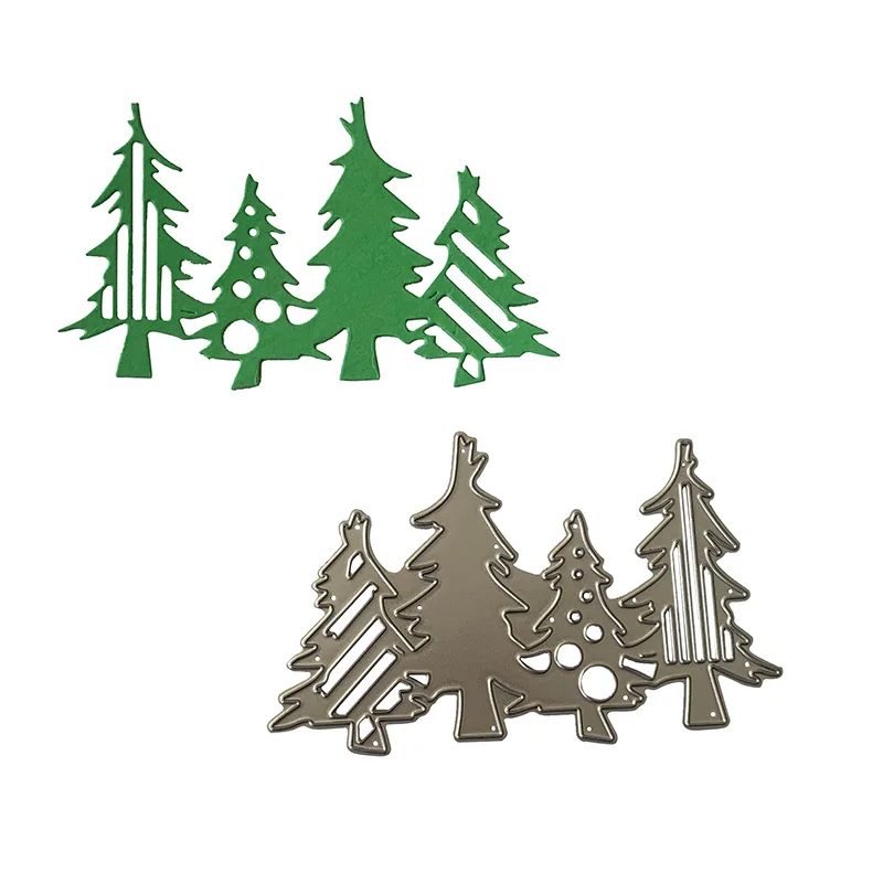 

Металлические пресс-формы «Четыре Сосны» для скрапбукинга и изготовления карт