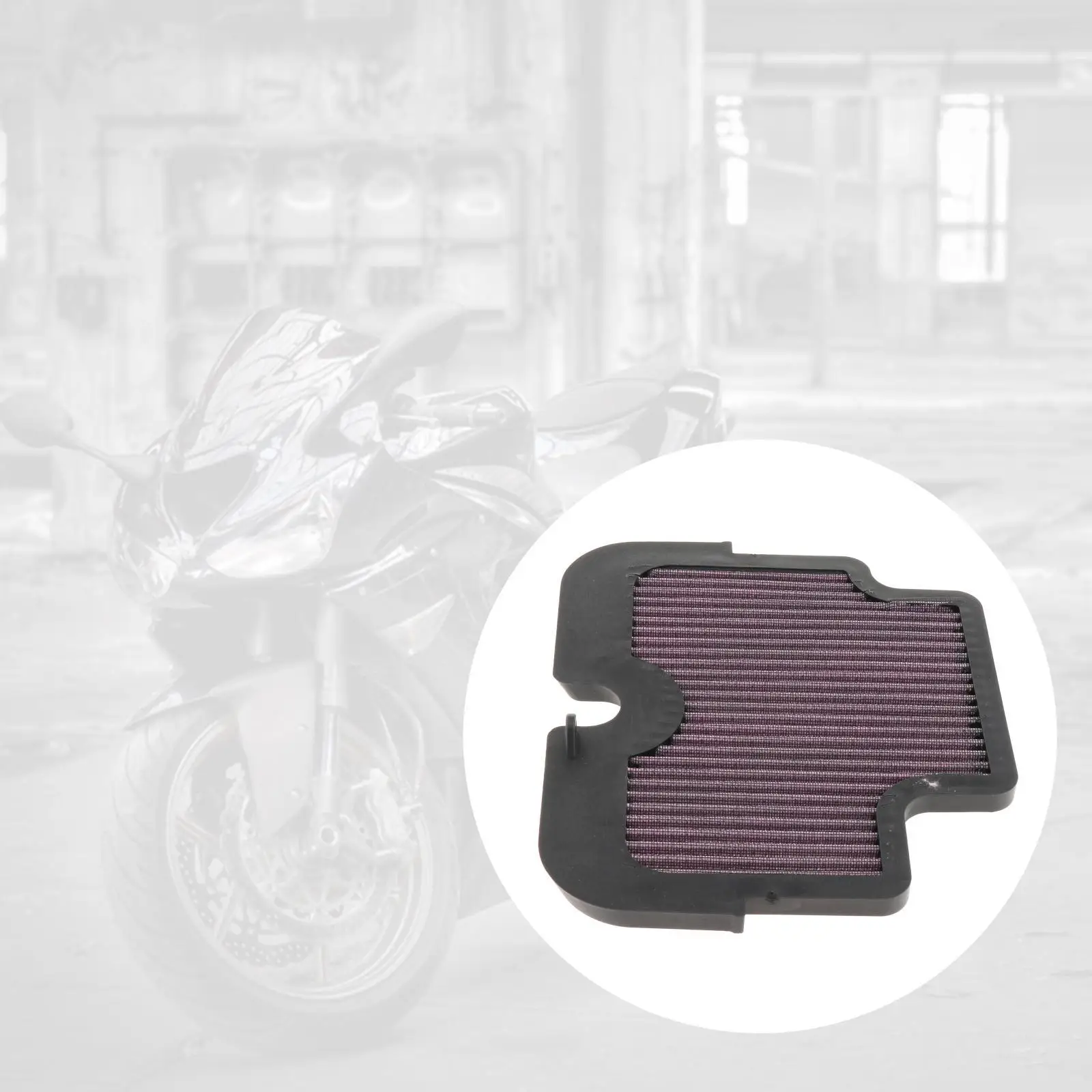 High-flow Air Filter Cleaner Element for Kawasaki ER6N Motorcycle Parts