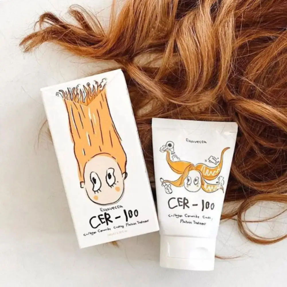 قناع الكولاجين للشعر، كريم تكييف البروتين، تنعيم الشعر، ترطيب يدوم طويلاً، منتج تقوية الشعر