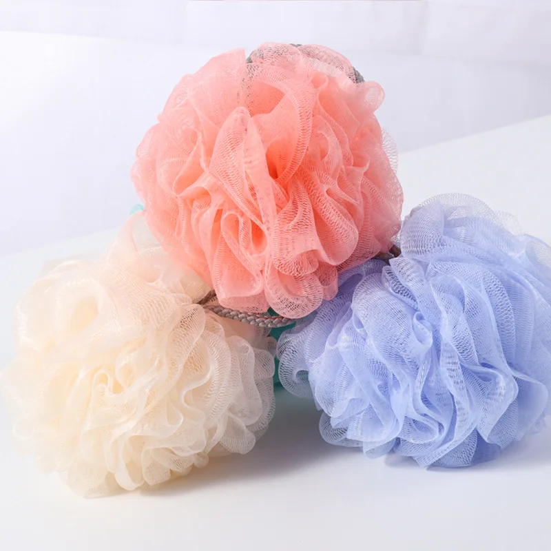 

2PCS Soft Shower Net Foam Sponge Peeling Washing Machine Bubble Ball Body Skin Cleaner Cleaning Tool Bathroom Accessories