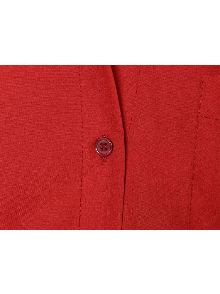 Women Batwing Long Sleeves Shirt Casual Single Pockets Button-up Front Stripe Blouse Fashion Loose Ladies Street Lapel Shirts