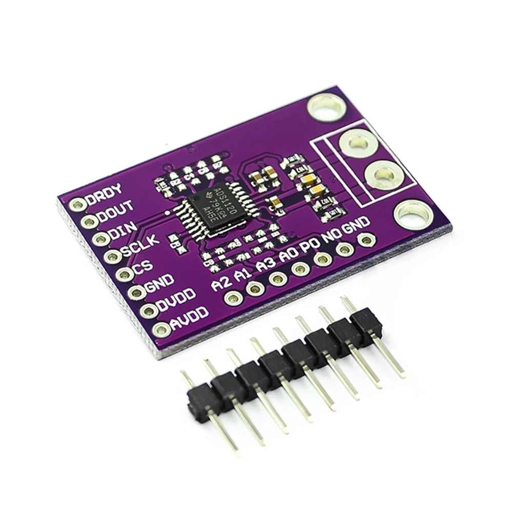 

CJMCU-1120 Type K Thermocouple Module ADS1120 High Precision 16-Bit Analog-to-Digital Converter ADC