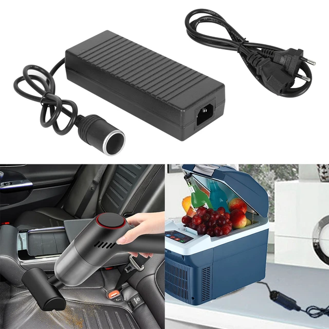 220V ~ 12V EU Male Car Adapter AC DC Outlet Cigarette Lighter Quality