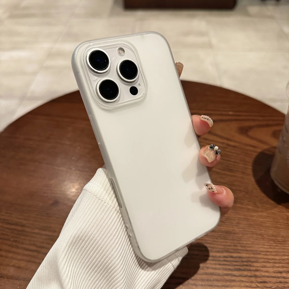 Ultra Thin Matte Translucent Soft TPU Case - Slim Frosted Clear Solid Color Cover