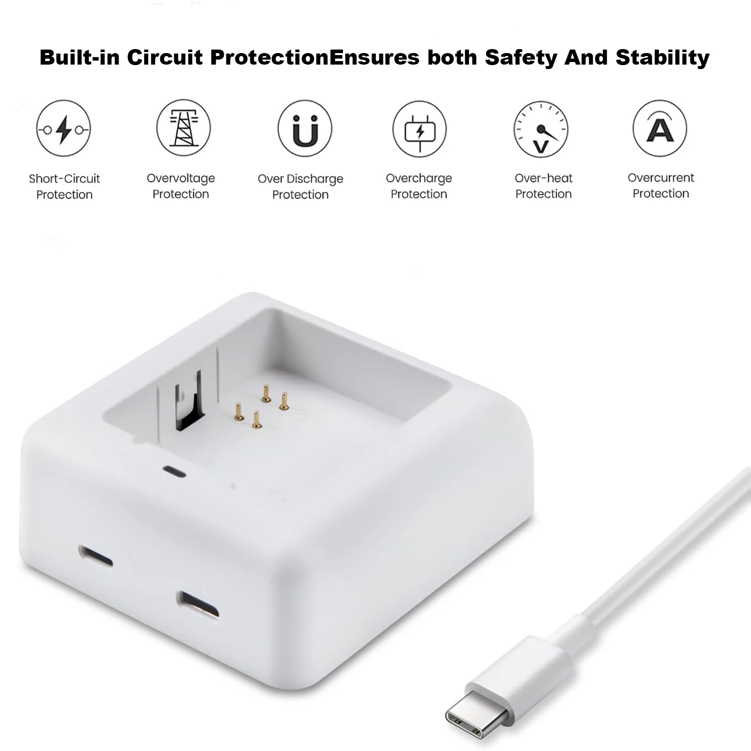 DXT A-7a Battery for Arlo A7 A14 A-14a Arlo Pro 4 XL Go 2 VMA5410 Ultra 2 Pro 3 Upgraded 14000mAh with Charger